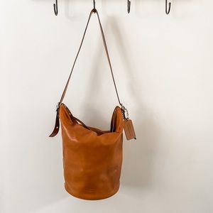 Coach Helen Legacy Duffle Bucket Bag